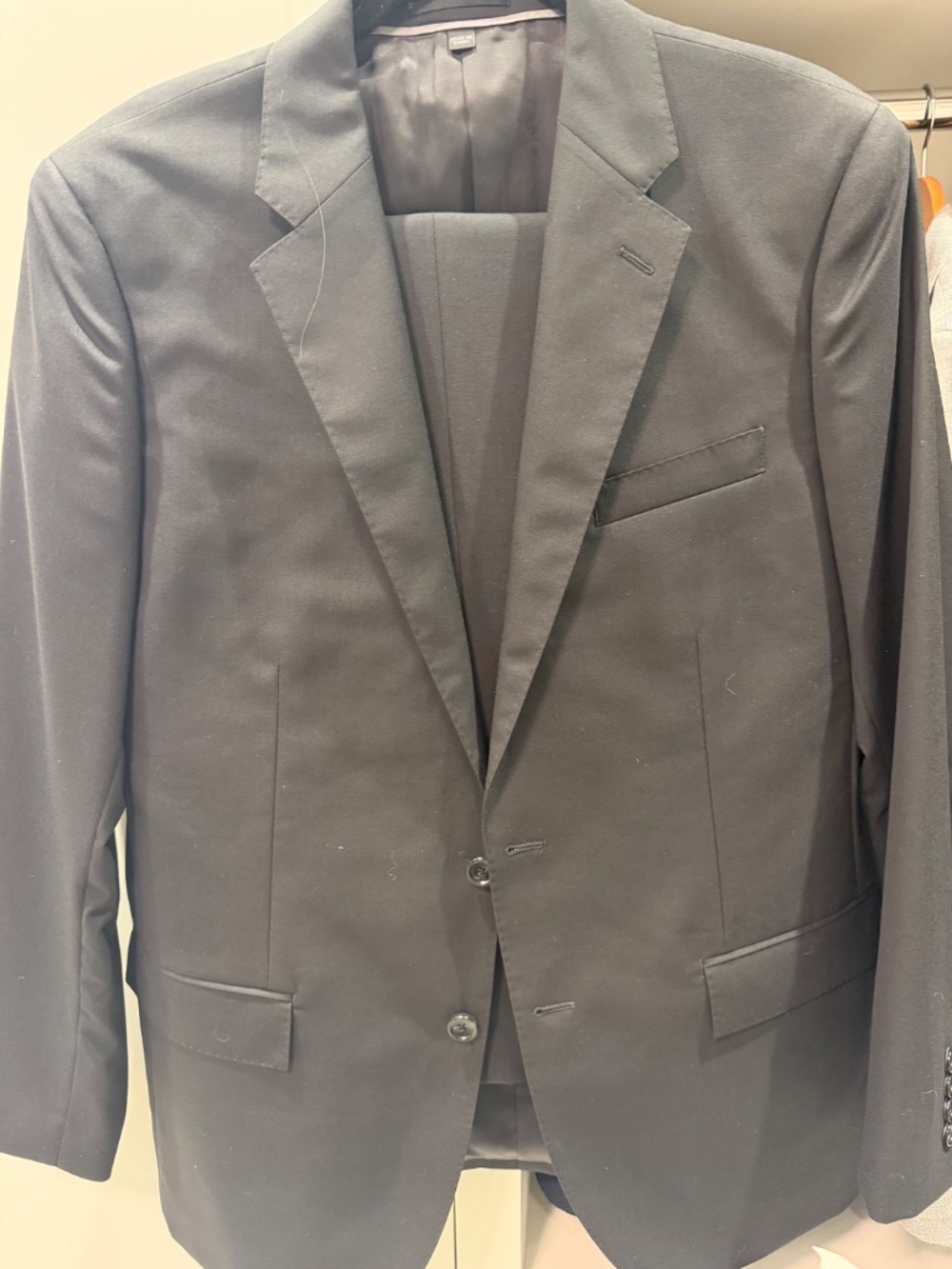 JCrew Ludlow Suit Jacket and Pants - Black